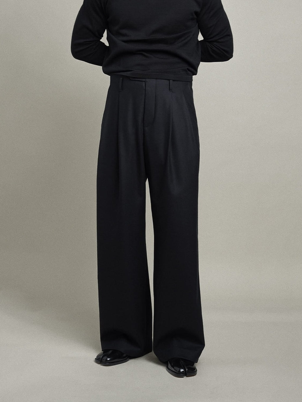THE TAILORED PLEATED TROUSERS mysite