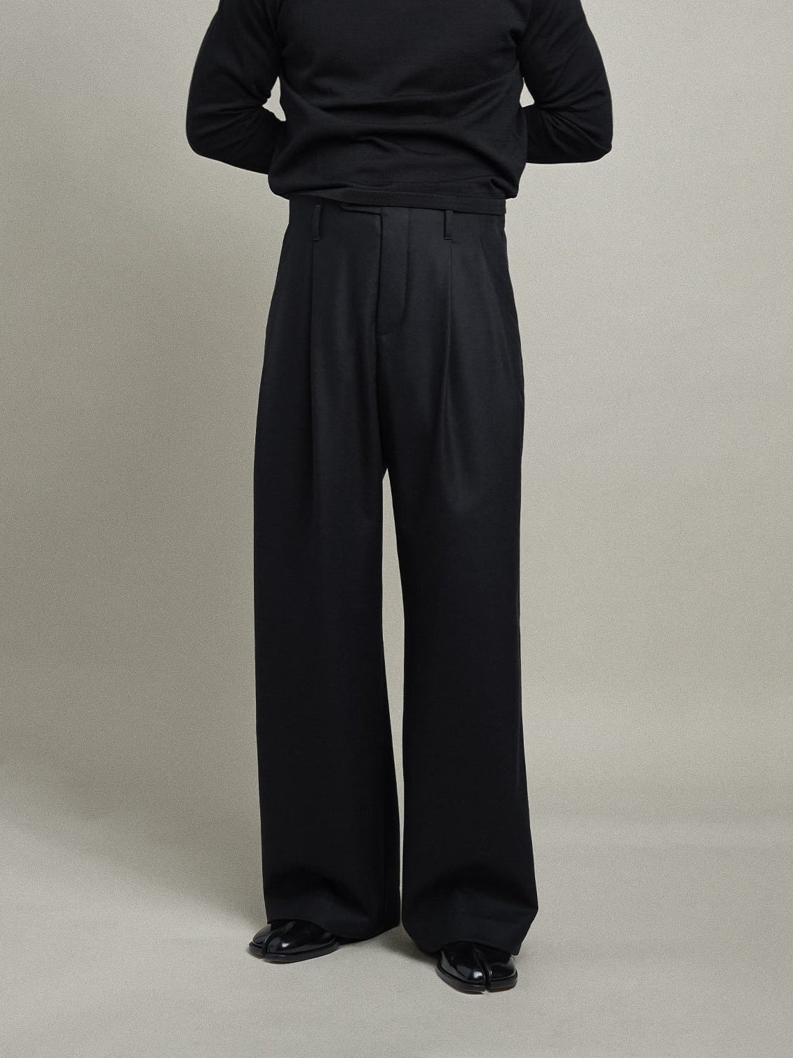 THE TAILORED PLEATED TROUSERS mysite