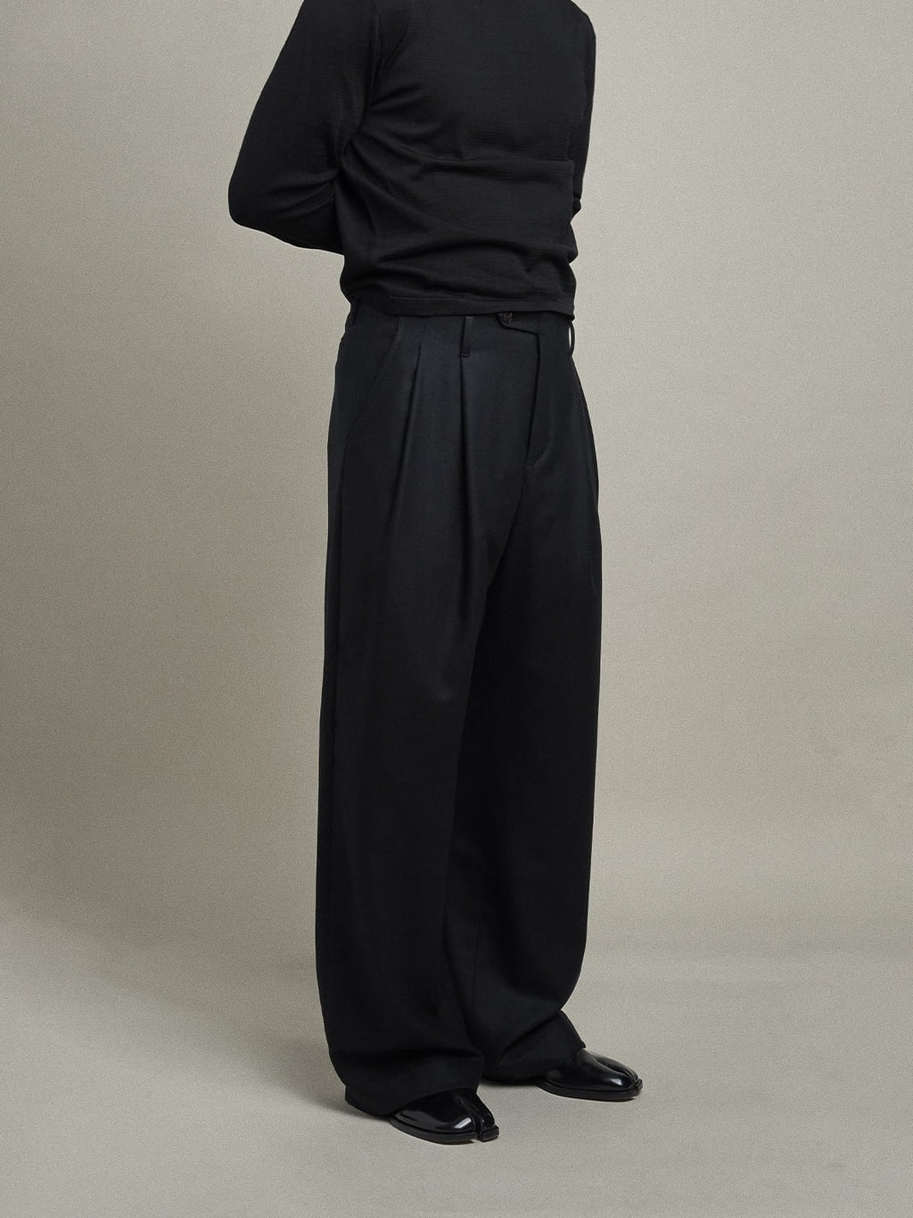 THE TAILORED PLEATED TROUSERS mysite