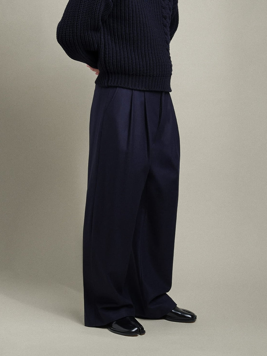 THE TAILORED PLEATED TROUSERS mysite