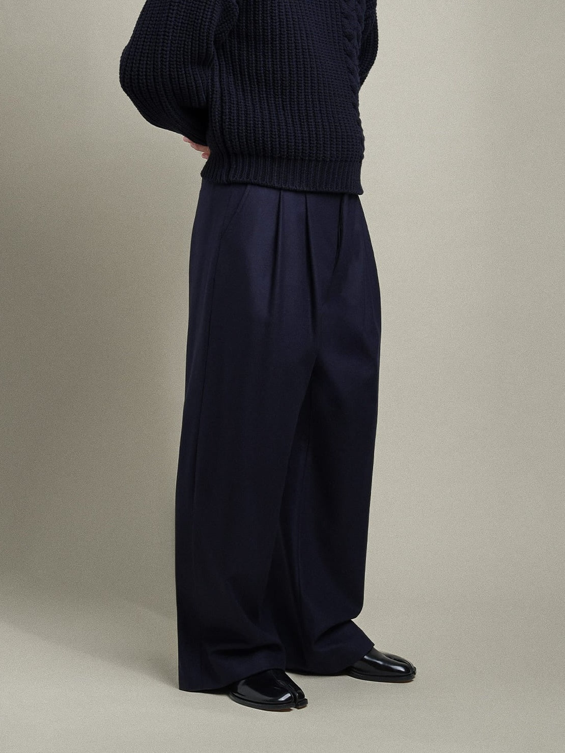 THE TAILORED PLEATED TROUSERS mysite