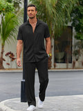 Casual Loose Fit Shirt Sets mysite