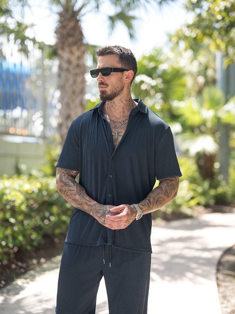 Casual Loose Fit Shirt Sets mysite
