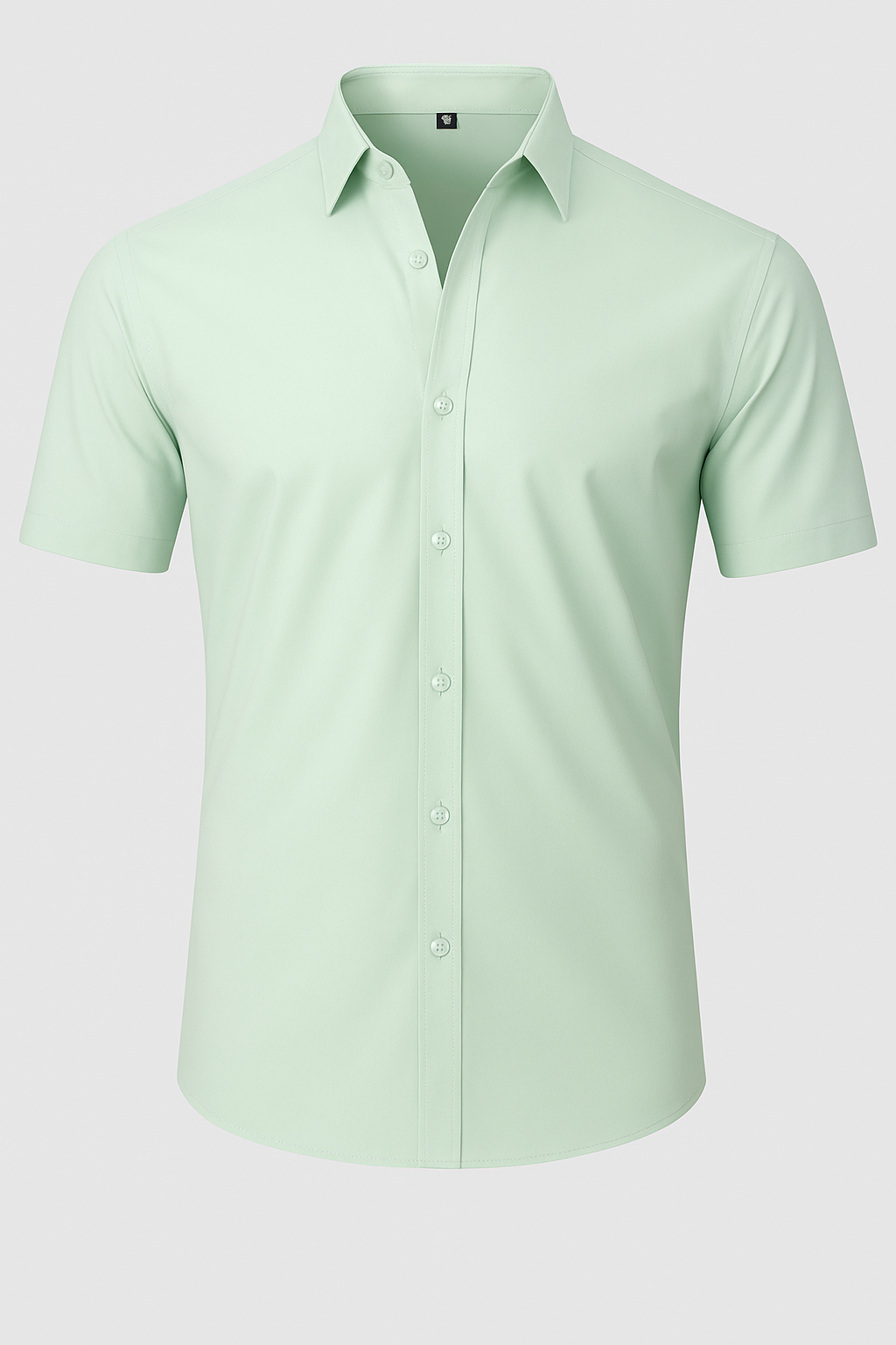 Non-Iron 4-Way Stretch Shirt – Transparent Buttons mysite